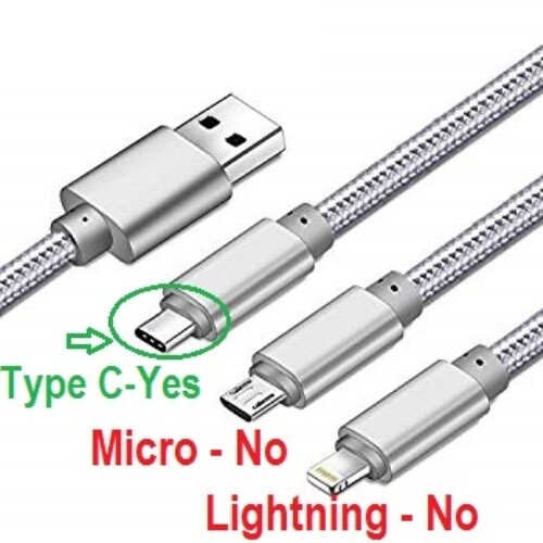 USB C CABLE for GOOGLE PIXEL for SONY XPERIA PHONE 3FT 6FT 10FT FAST CHARGE CORD gallery