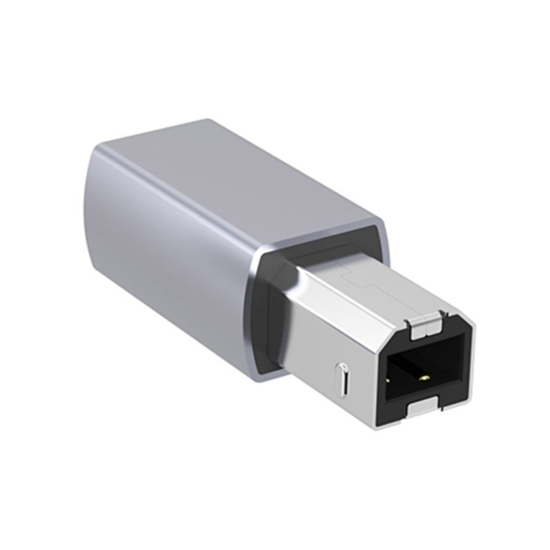 USB Type C Female to USB B Male Adapter for Printer Scanner Electric Piano