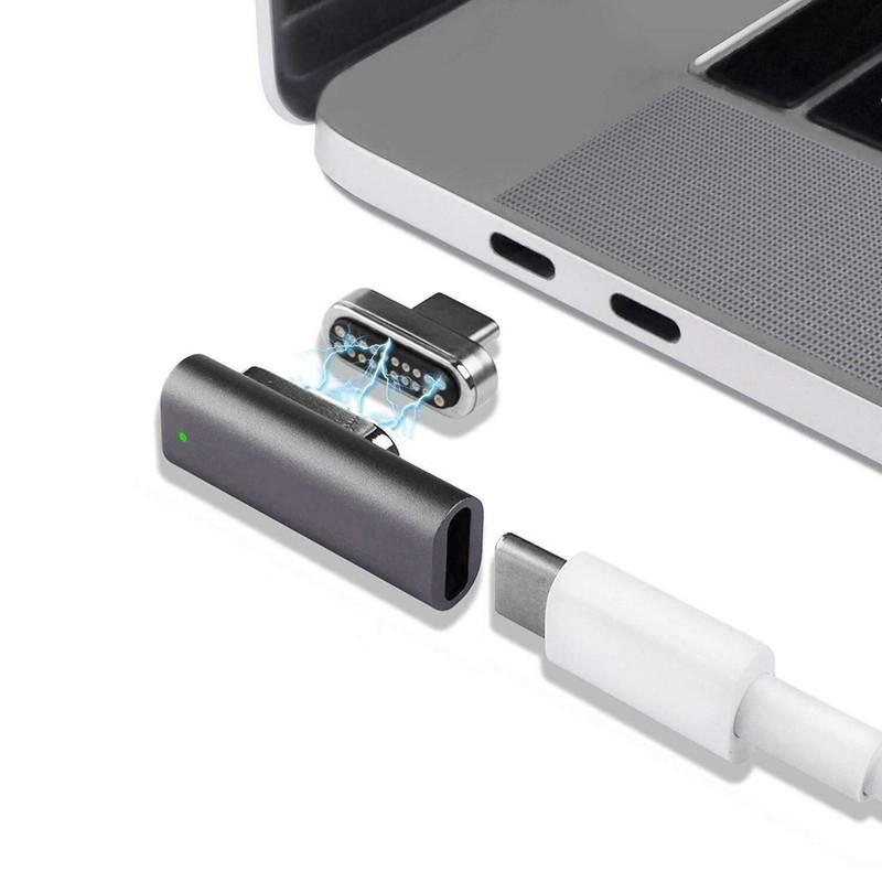 Magnetic USB C Adapter,Type C Connector, USB 3.1 10 Gb/s PD,100W Quick Ch… New