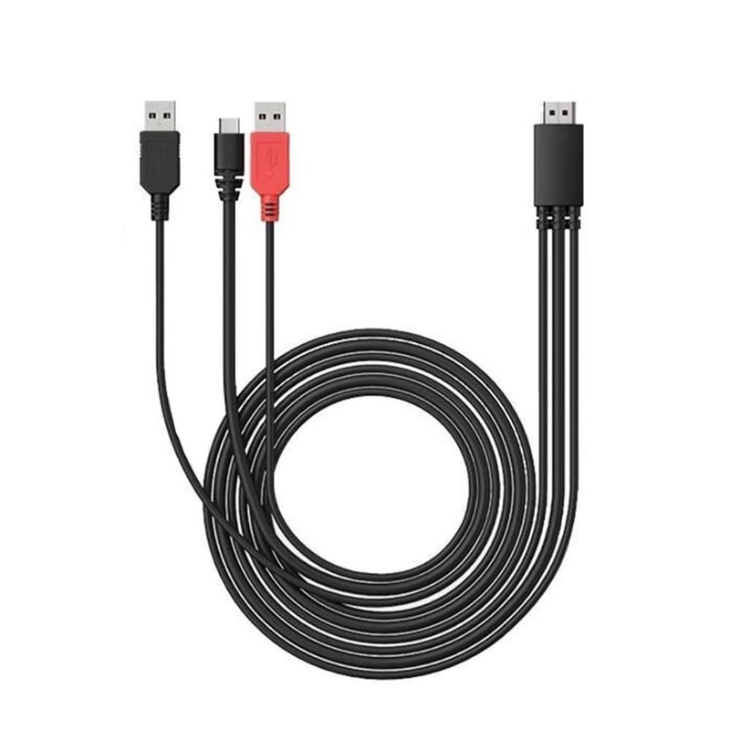 3-in-1 Cable for XP Pen Artist 10S 12 Pro 13.3 15.6 – Replacement for Drawing