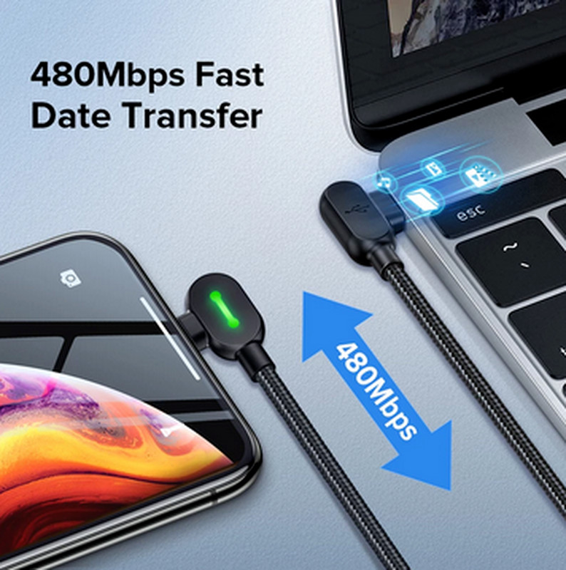 3x Mcdodo Fast Charger USB Charging Cable for iPhone 14 13 12 11 Pro X 8 7 iPad gallery