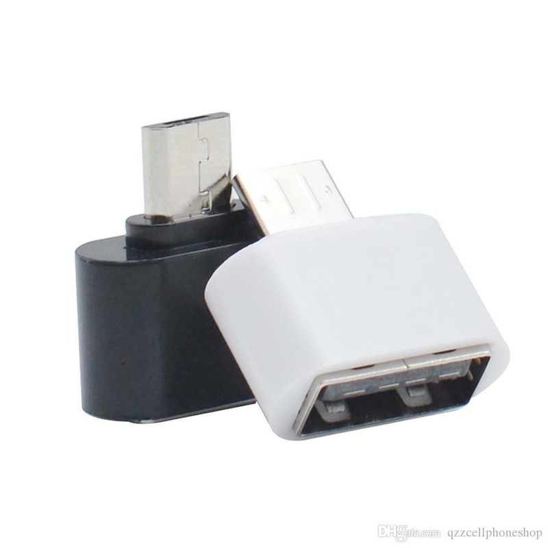 Lot of 2 OTG Micro USB To USB OTG Mini Adapter Converter For Android (B34) gallery