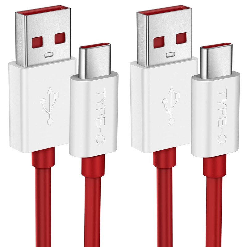 APETOO SUPERVOOC USB A to USB C Cable for OnePlus Open 11 5G 10 Pro,2-Pack 6f...