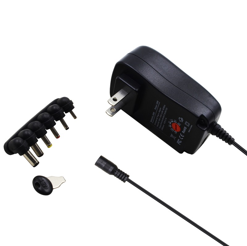 6-Way 500mA max AC to DC Universal Multi Voltage 3V / 4.5V / 6V / 7.5V / 9V / 12 gallery