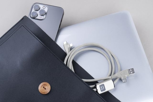 Multi USB Cable 3-in-1 Fast Charger 100W Compatible with All Smartphones Univ... gallery