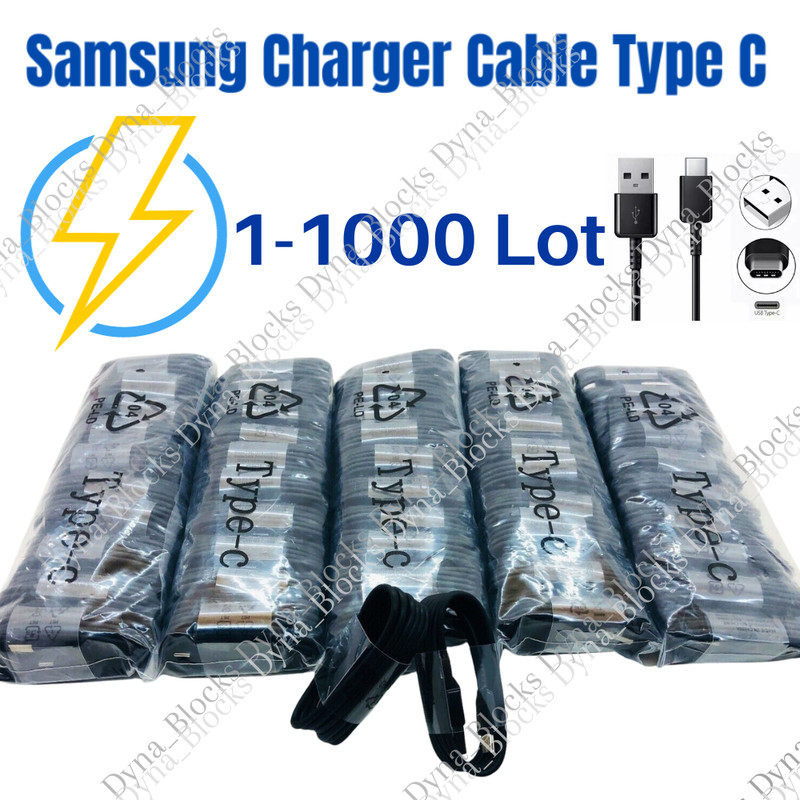 USB Type C Fast Charging Charger Cable lot For Samsung S8 S9 S10 iPhone 15 16 17