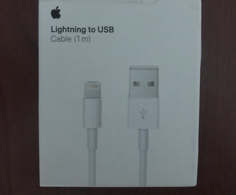 Genuine Apple 1M (3.3′) USB Type-A to Lightning Charging Cable MXLY2AM/A