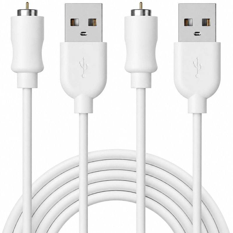 2Pack Magnetic Charging Cable Replacement for plus One Charger, USB DC Charger C
