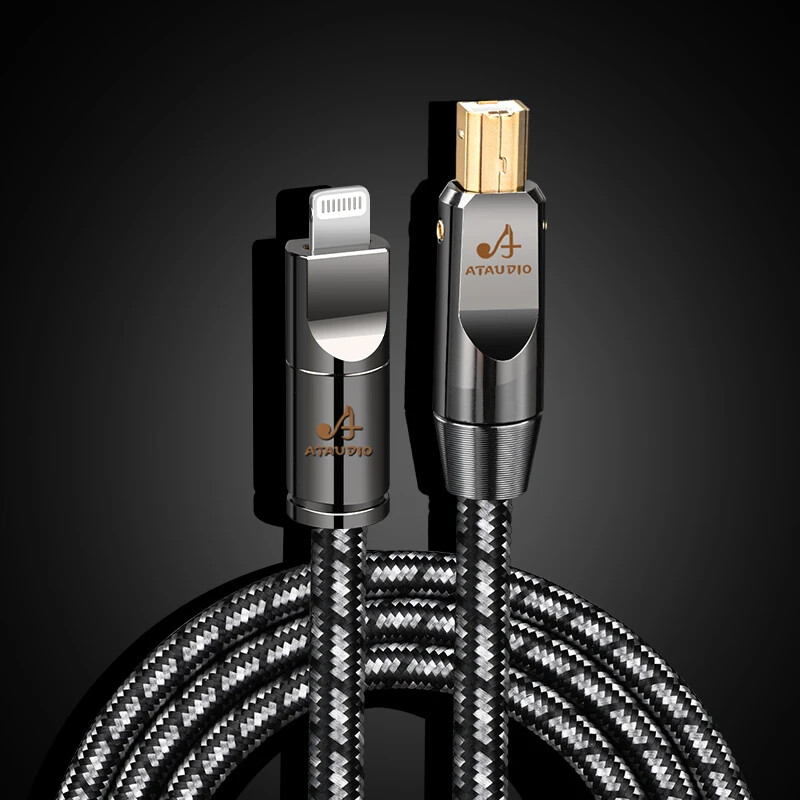 For Amplifier DAC Hi-end 7N OCC USB A-B A-C B-C C-C Jack Connector Audio Cable gallery