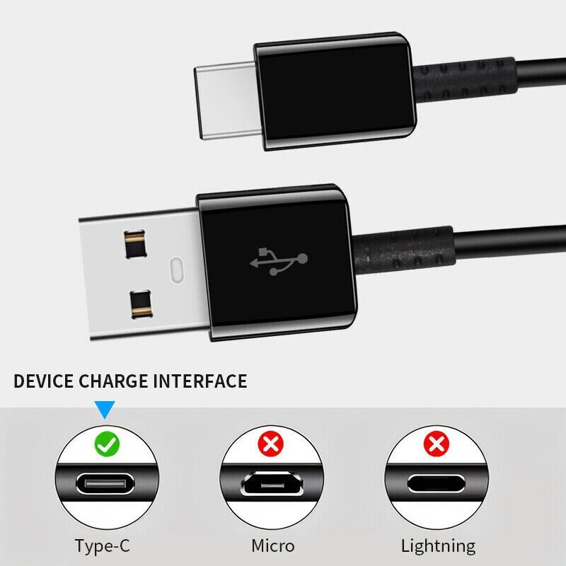 USB-C to USB-A Sync & Charge Cable Data Sync All Phones and Tablets 1meter