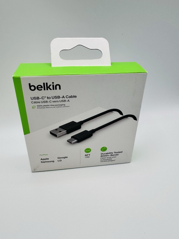 Belkin MIXIT USB-C to USB-A 6 Ft Cable For Samsung, Google, iphone, Apple iPad