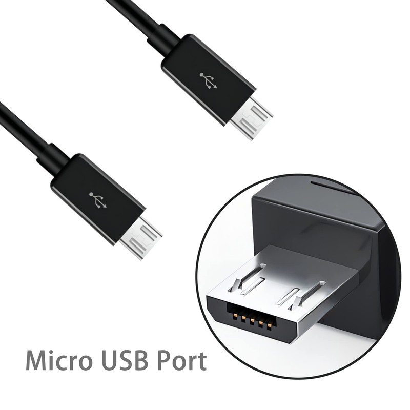 2-in-1 Micro USB Splitter Cable USB 2.0 A Male to Dual Micro USB Male gallery