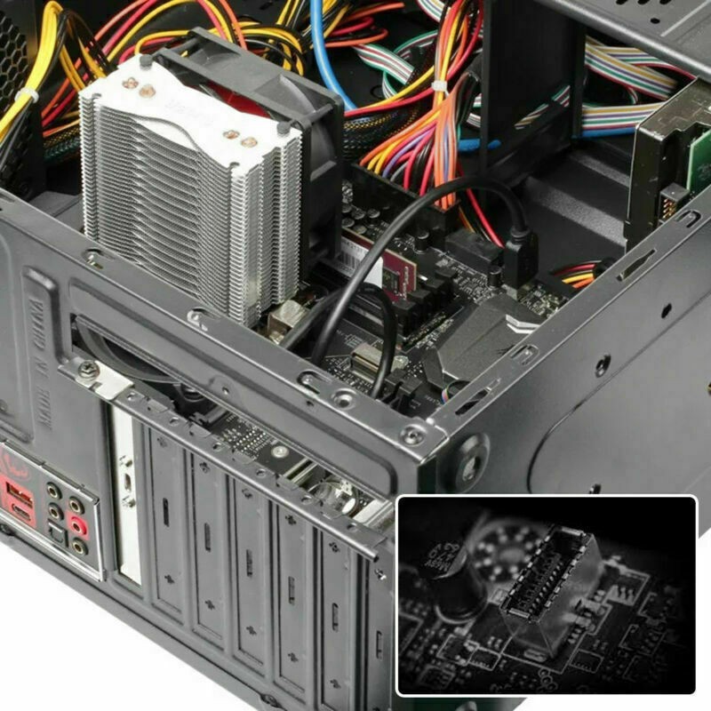 USB 3.1 Front Panel Header to USB 3.0 20Pin Header Extension Cable 20cm gallery
