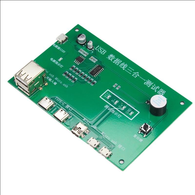 USB cable triad tester charging cable test card tpye-c mini USB micro PCB board gallery