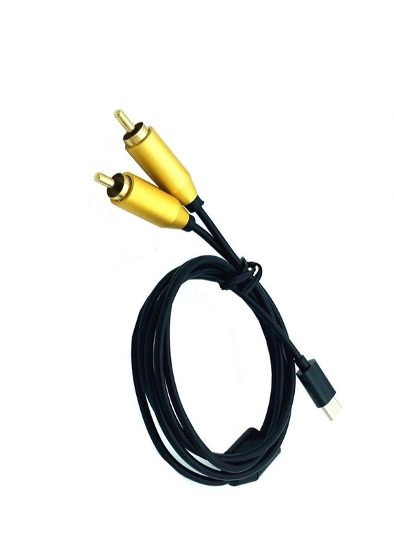 NEW Type-C USB Dual RCA Male Video Audio Cable AV Connector Cord For Mobile PC gallery