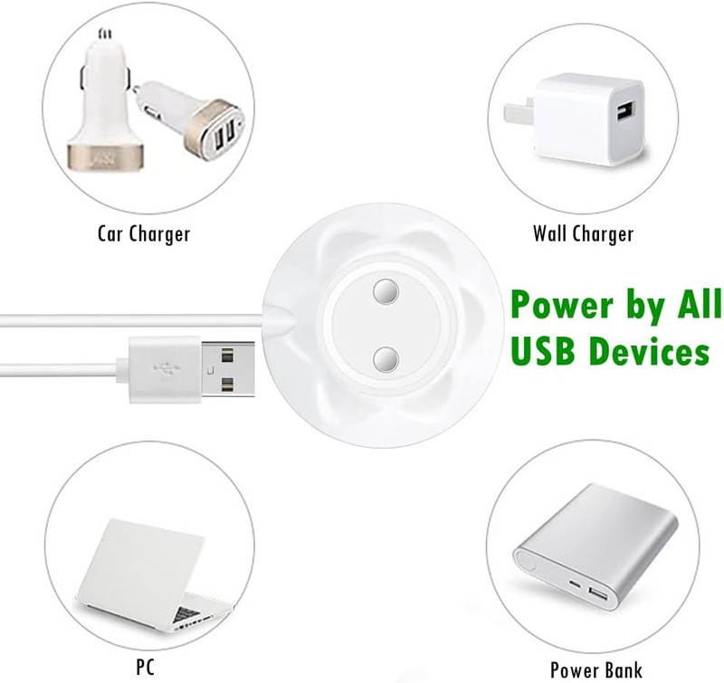 Magnetic USB Charger Cable, Replacement Fast Rose Charging Cord Dock Station (12 gallery