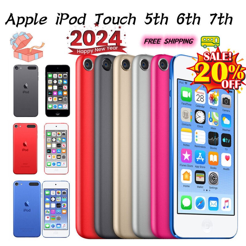 🌟🌟20W PD Charger+ Apple Ipod Touch 7th gen 256GB MP3 Game Player lot bundle 🌟 gallery
