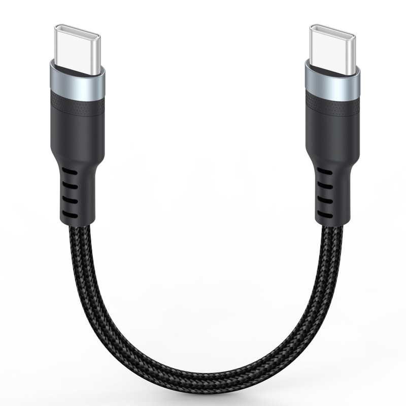 Short USB C to USB C Cable 3 inch, 60W PD Fast Charging TypeC Cord, USBC 2.0 …