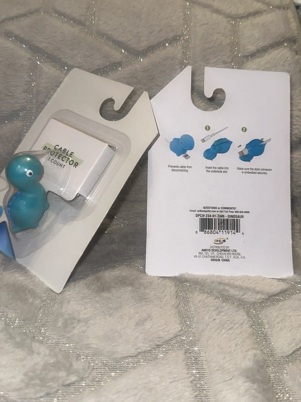 New Cute Baby Dinosaur 🦕Charger Cable Protector gallery