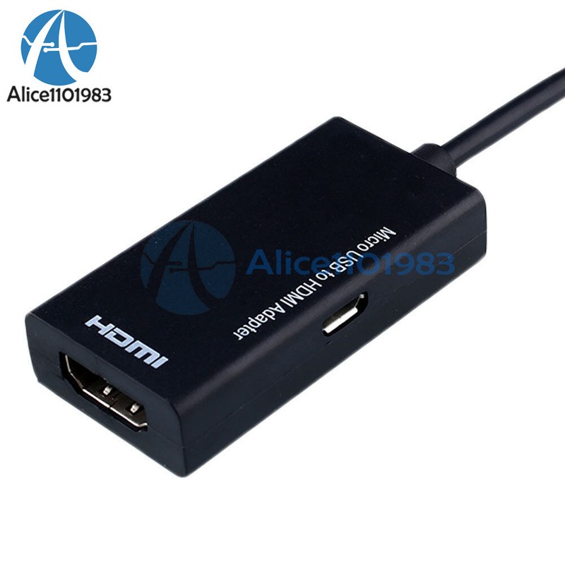 Micro USB to HDMI Adapter 1080P MHL HDTV Cable for Samsung Huawei Sony HTC LG gallery