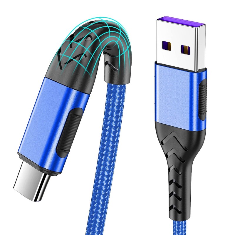 USB Cable, Upgarded 2Pack 3ft Fast Charging USB Charging Cord Cable, 3 Foot C…