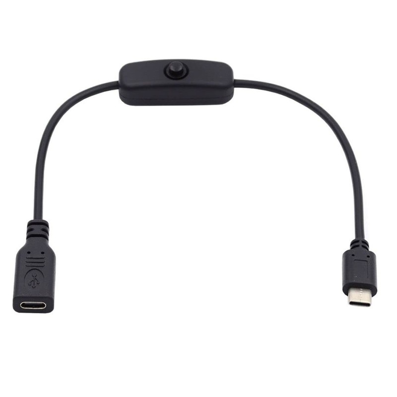 USB C Power Switch Extension Cable USB C Male to Female with On/Off Power Swi... gallery