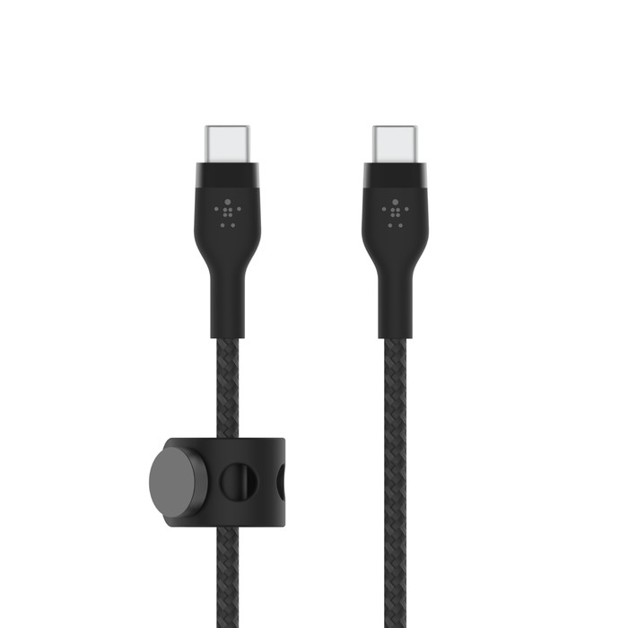 Belkin BoostCharge Pro Flex USB-C to USB-C Cable 1m - Black gallery
