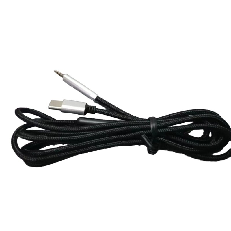 Quality USB C Cable for QC35 QC45 Headset Cord Remote Volumes Control Mic gallery