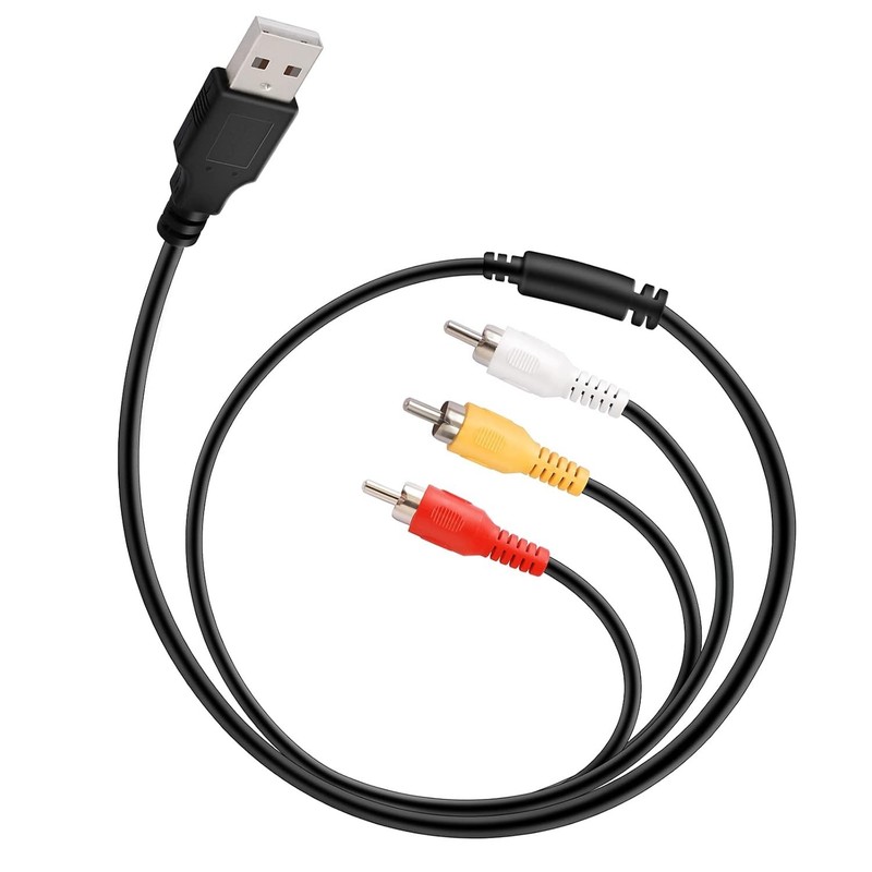 USB to 3RCA Cable, 1.5m/5ft USB Male to 3 RCA Male Jack Free Shipping gallery