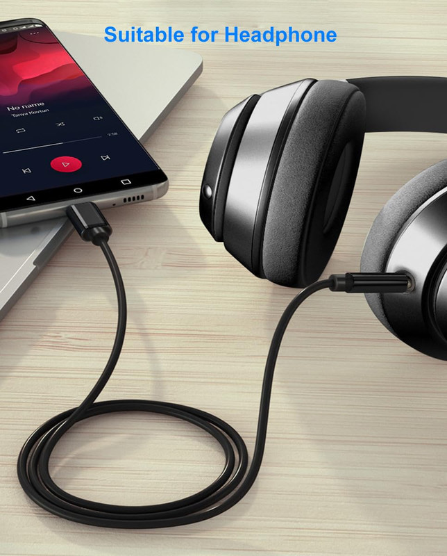 USB C to Aux Cable 3.5Ft, Type C to 3.5Mm Audio Adapter Cord, Headphone Jack Car gallery
