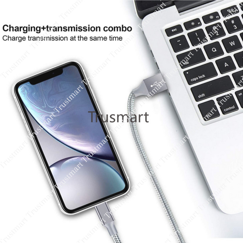 3/6 PACK 6FT Heavy Duty USB Charger Cable Cord Lot For iPhone XR 11 12 13 14 8 7 gallery