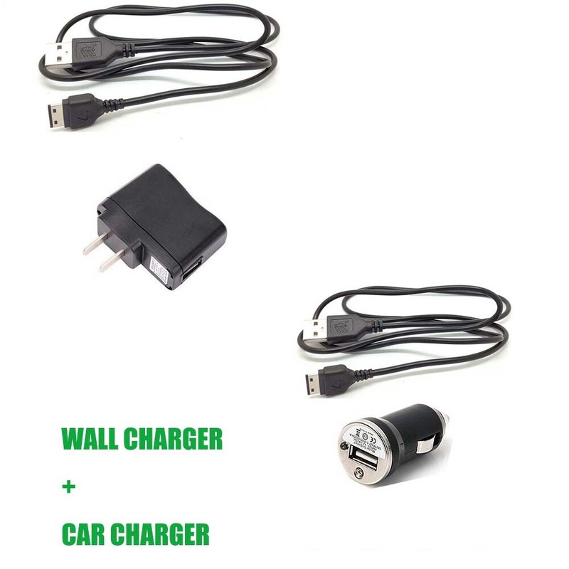 USB WALL CAR CHARGER FOR SAMSUNG Finesse U310 Knack Gloss U450 Intensity Glyde gallery