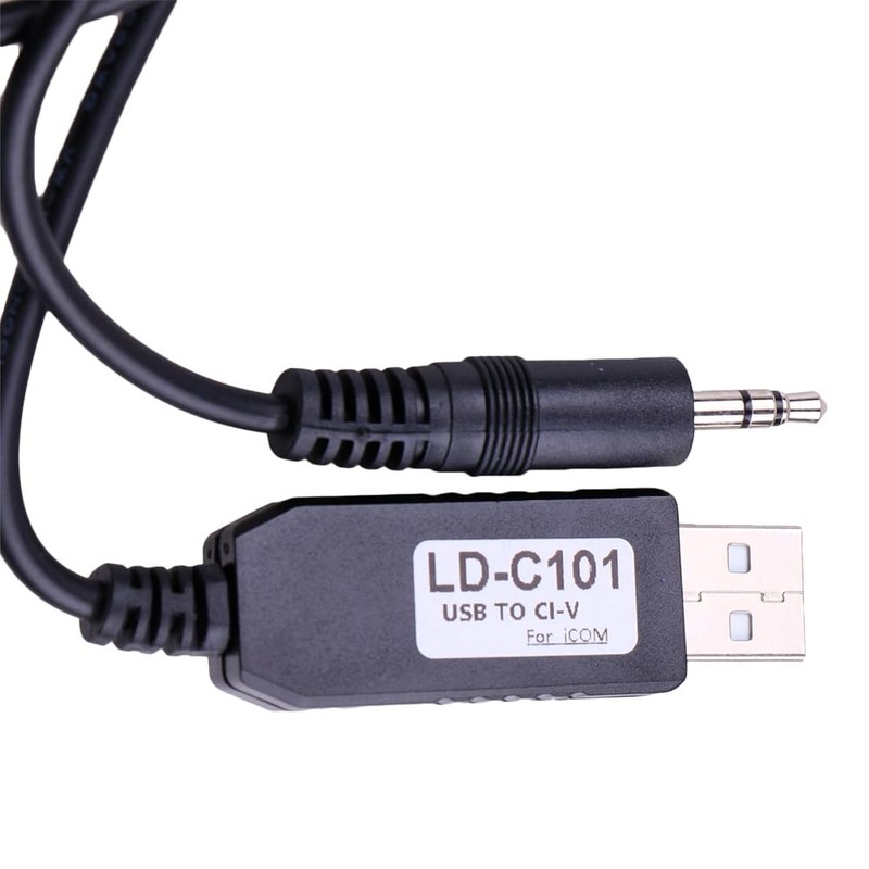 USB CIV CAT Interface Cable For Icom Radio IC706 IC746 ICR7100 Lead gallery