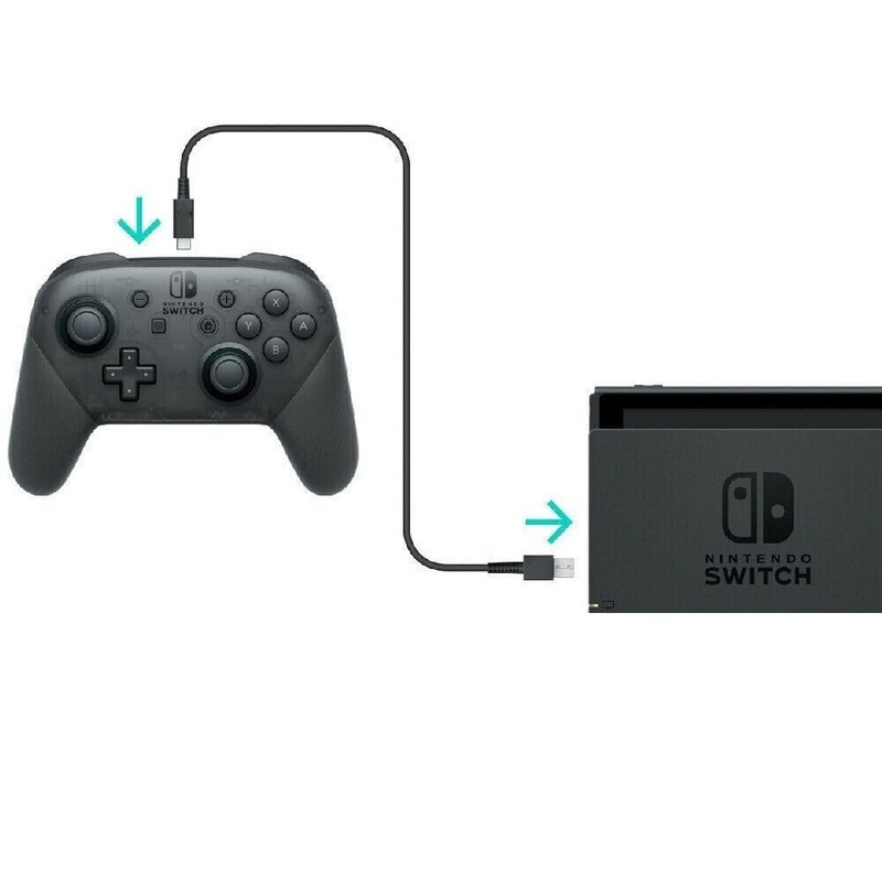 OEM USB to C Type Cable Compatible with Nintendo Switch USB-C Charging Cord NEW gallery