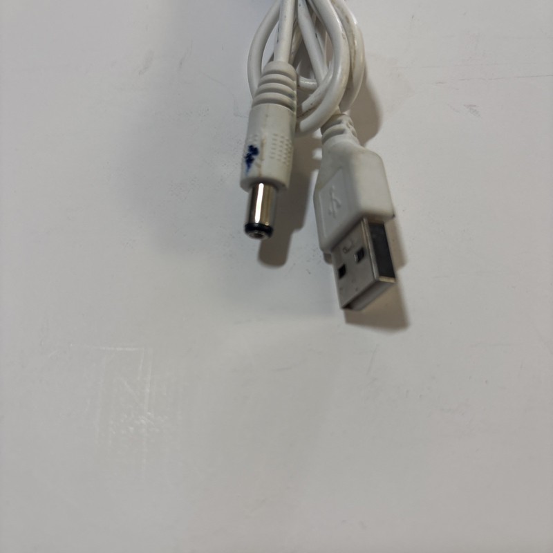 5V 1A USB A to 5.5mm Barrel Jack Plug Male DC Power Charger AC Adapter Cable US gallery
