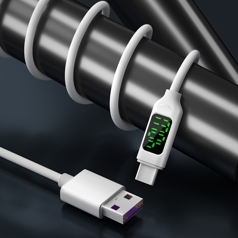 10ft 100W/5A USB-C to USB-A Fast Charger Cable Type C Quick Charging Cord gallery