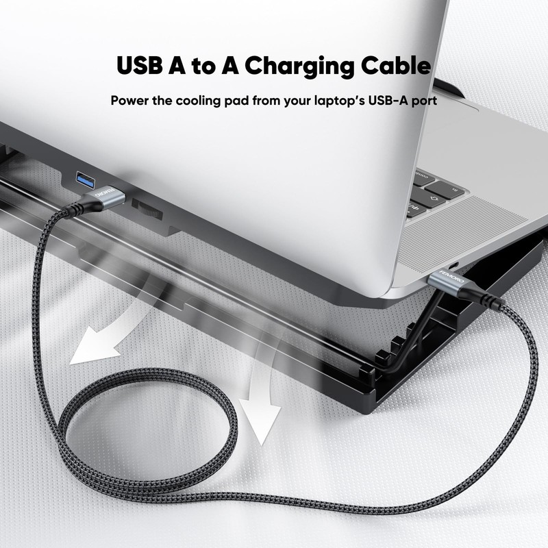 USB A To USB A Cable 3.0 5Gbps Data Transfer Charging Male To Male 3 Ft 2 PCS gallery