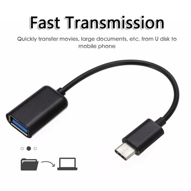 Type-C OTG Adapter Cable USB 3.1 Type C Male To USB 3.0 A Female OTG Data