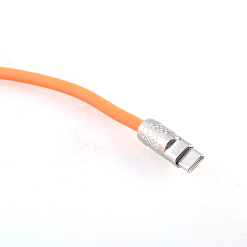 30cm USB C to USB C Data Cable Fast Charging Cord Wire for Tablet Phones Orange gallery