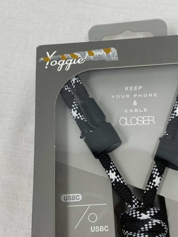 Yoggle Power Click Charging Cable Phone Strap USB-A USB-C USB-C USB-C Dark Pink gallery