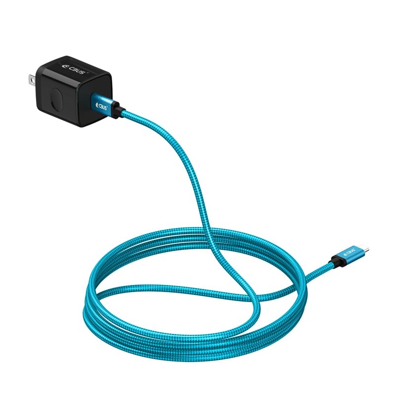 CBUS Fast Charger Block and 6ft Braided Fast Charging Cable Compatible with T...