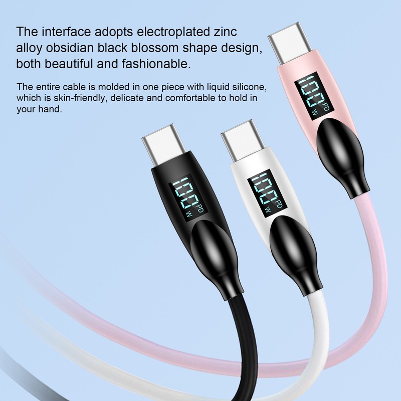 JOSTART 60W USB A to USB C Fast Charger Cable for iphone15, tablets,laptop gallery