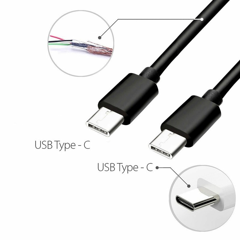 Original Verizon Pink 4FT Braided USB Type-C to USB-C Charge Data Cable gallery