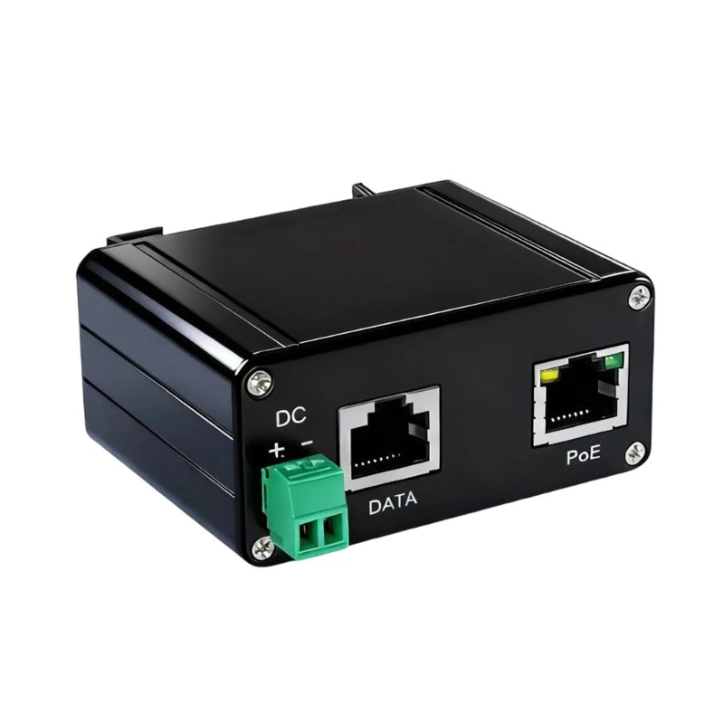 Mountable 2.5G PoE Injector With Wide Temperature Ranges 40C To 85C Natural Cool gallery