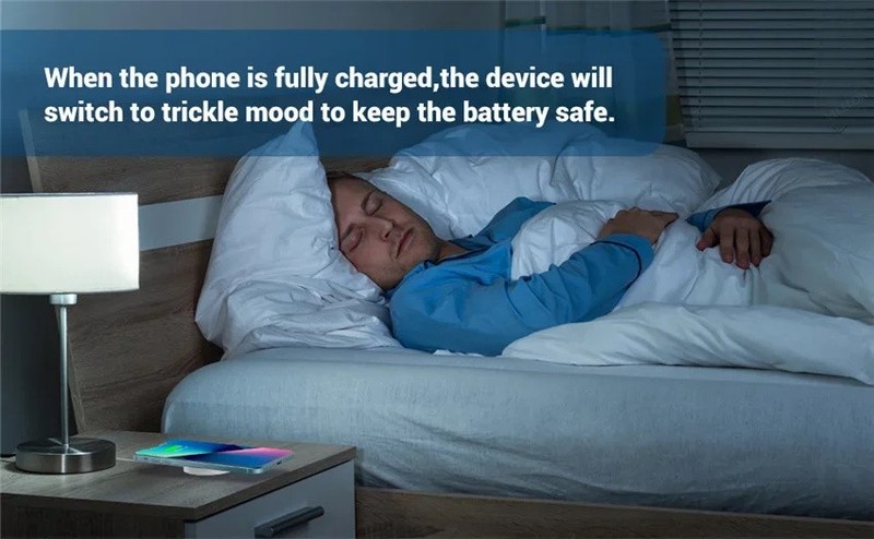 65W Wall Fast Charger Wireless Charging Pad For Samsung iPhone Android Phone US gallery