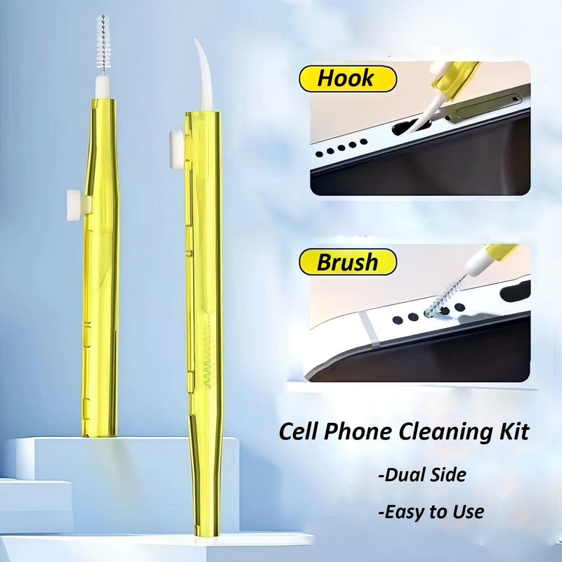 5 Pack Cell Phone Cleaning Kit Iphone Charging Port Dual Side Cleaning Tools, An gallery