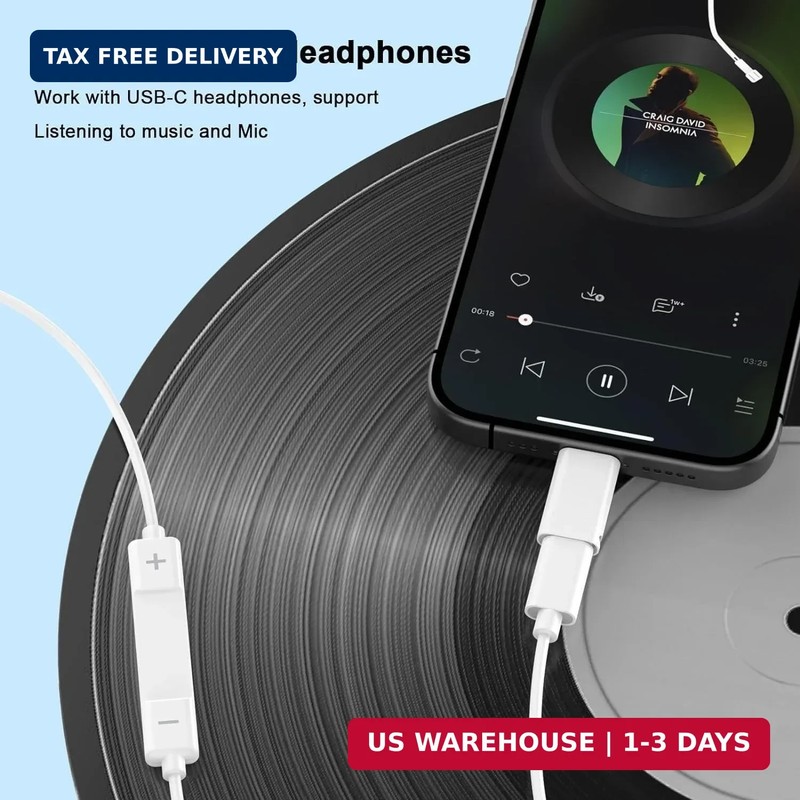 2Pack Lightning Male to USB C Female Charging Adapter,[MFi Certified] Type C Cha gallery