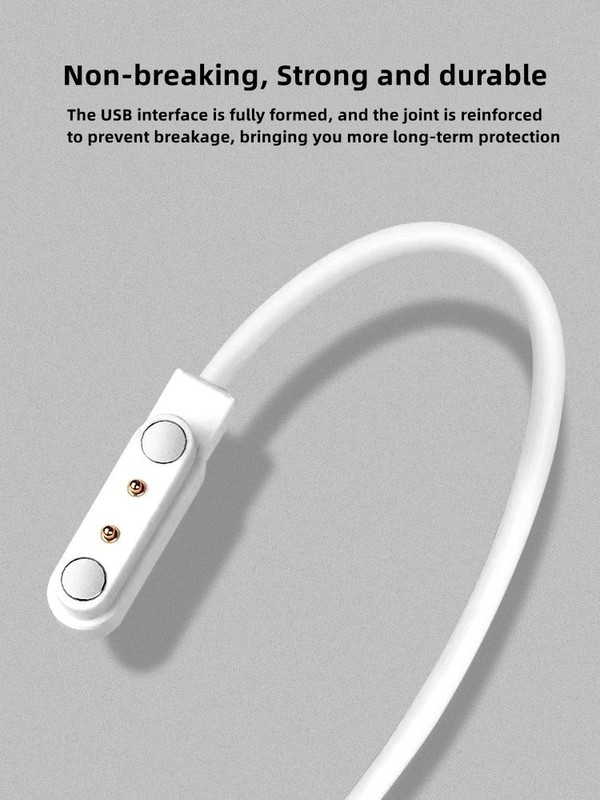 2-Pin Universal USB Data Charging Cable Magnetic Charger For Smart Watch 2.84mm gallery