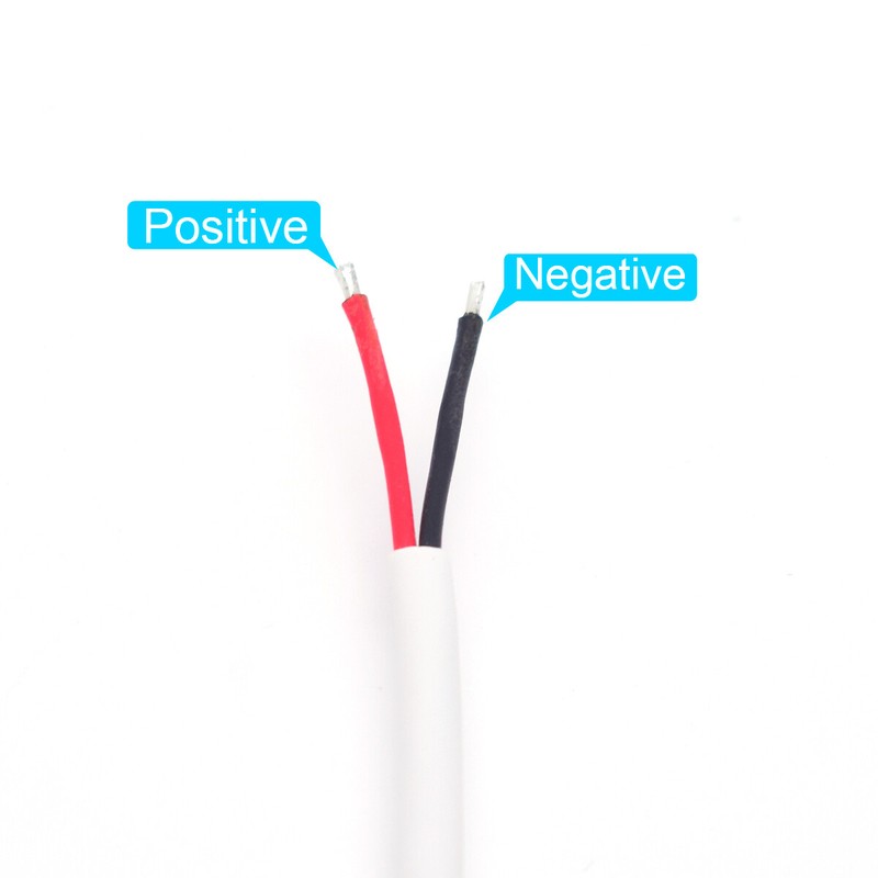 1pc 1M/3.3FT 20AWG USB 2.0 Male Pigtail Cable 5V 5A 2-Pin Bare Wire Open End gallery