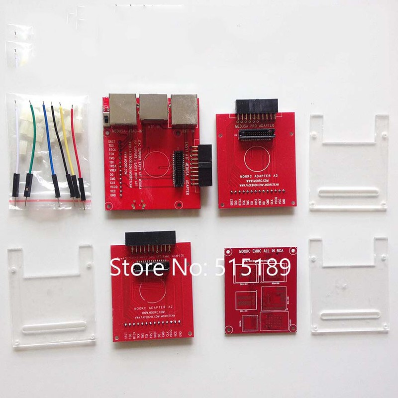 Newest update MOORC JTAG ISP Adapter ALL IN 1 For RIFF EASY-